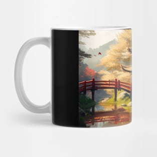 Japanese village Mug